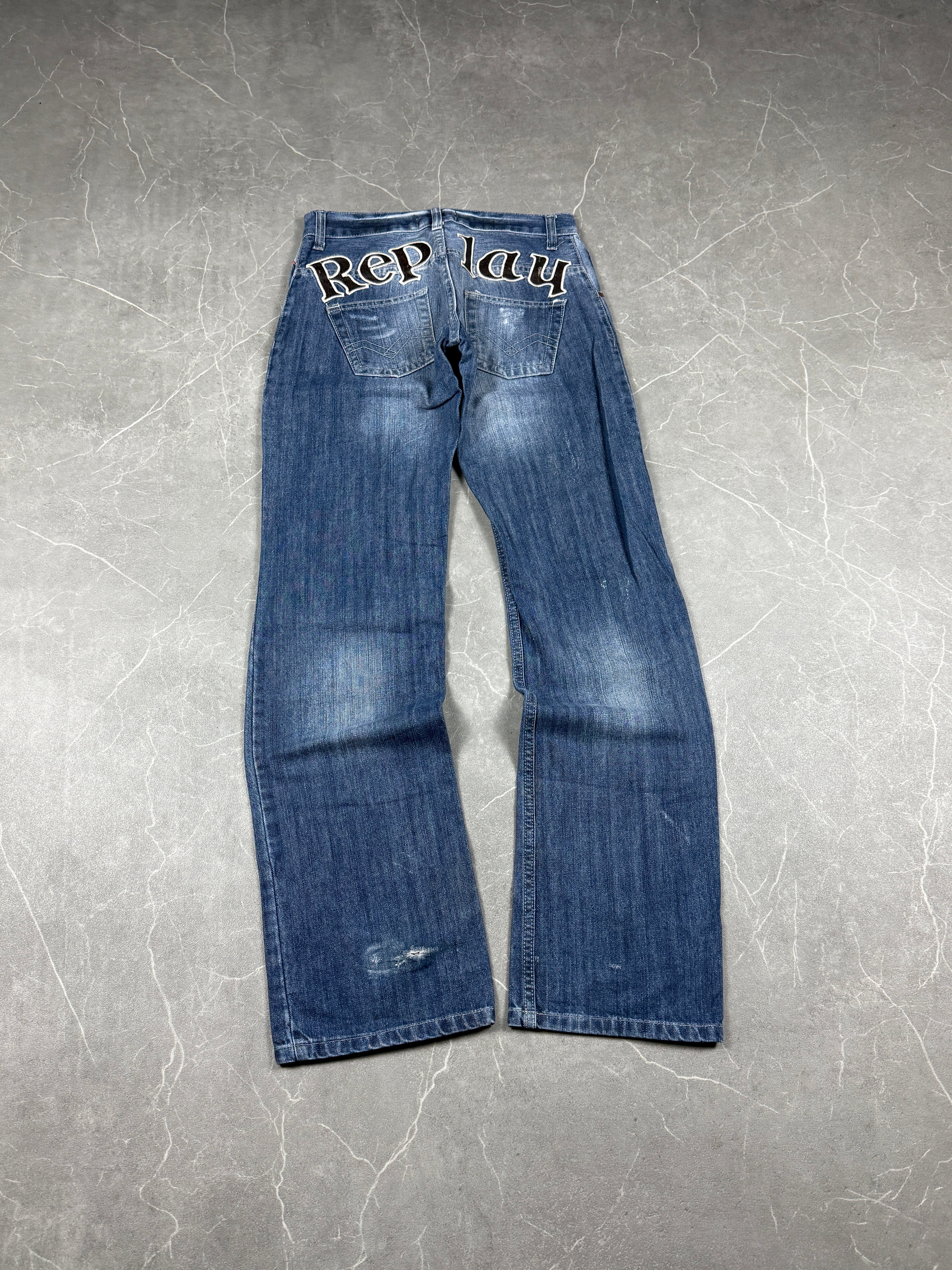 Replay Big Logo Jeans (M)