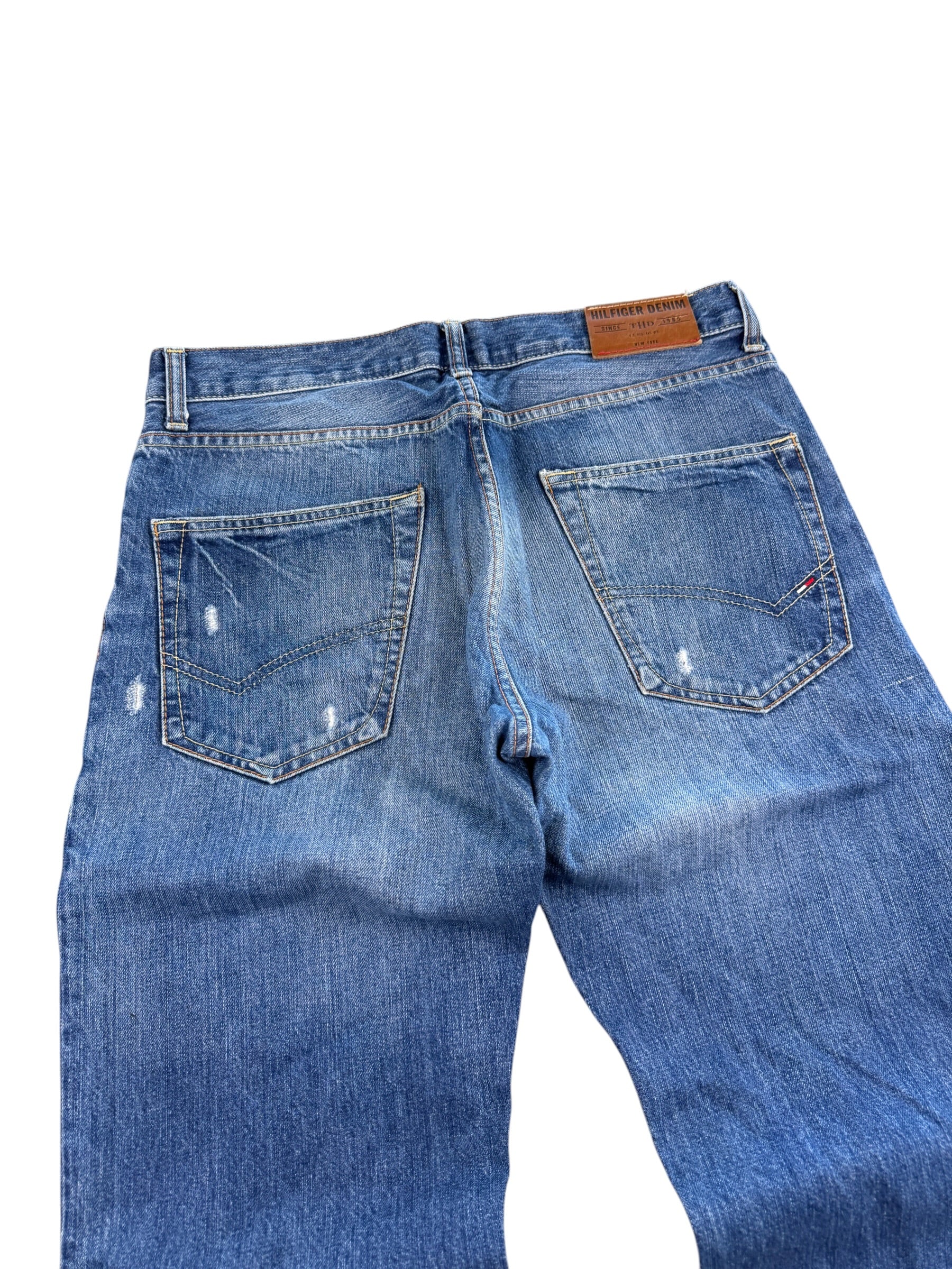 Vintage washed Bootcut Jeans *Hilfiger (S)