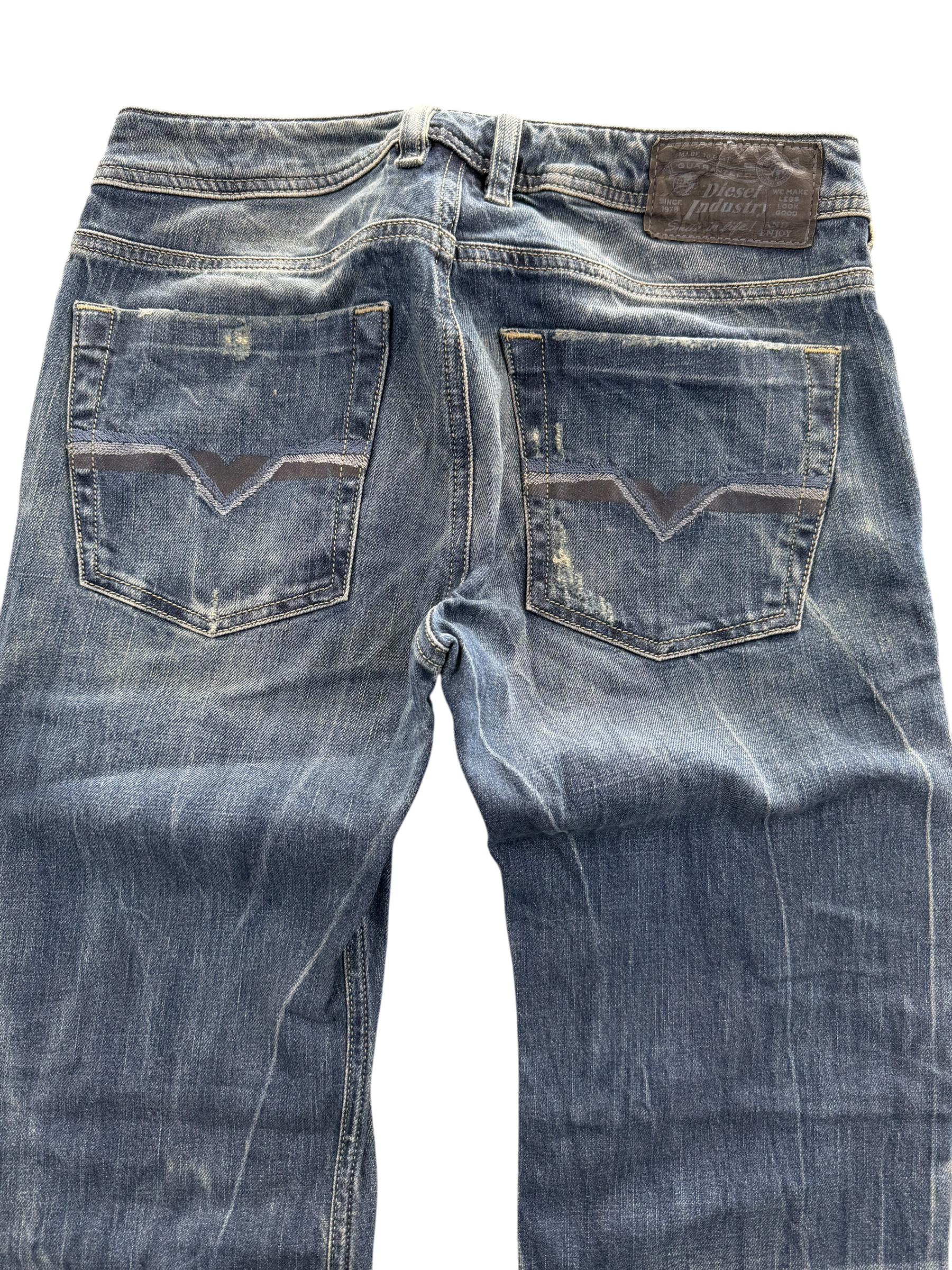 Diesel Bootcut washed Jeans (XS)
