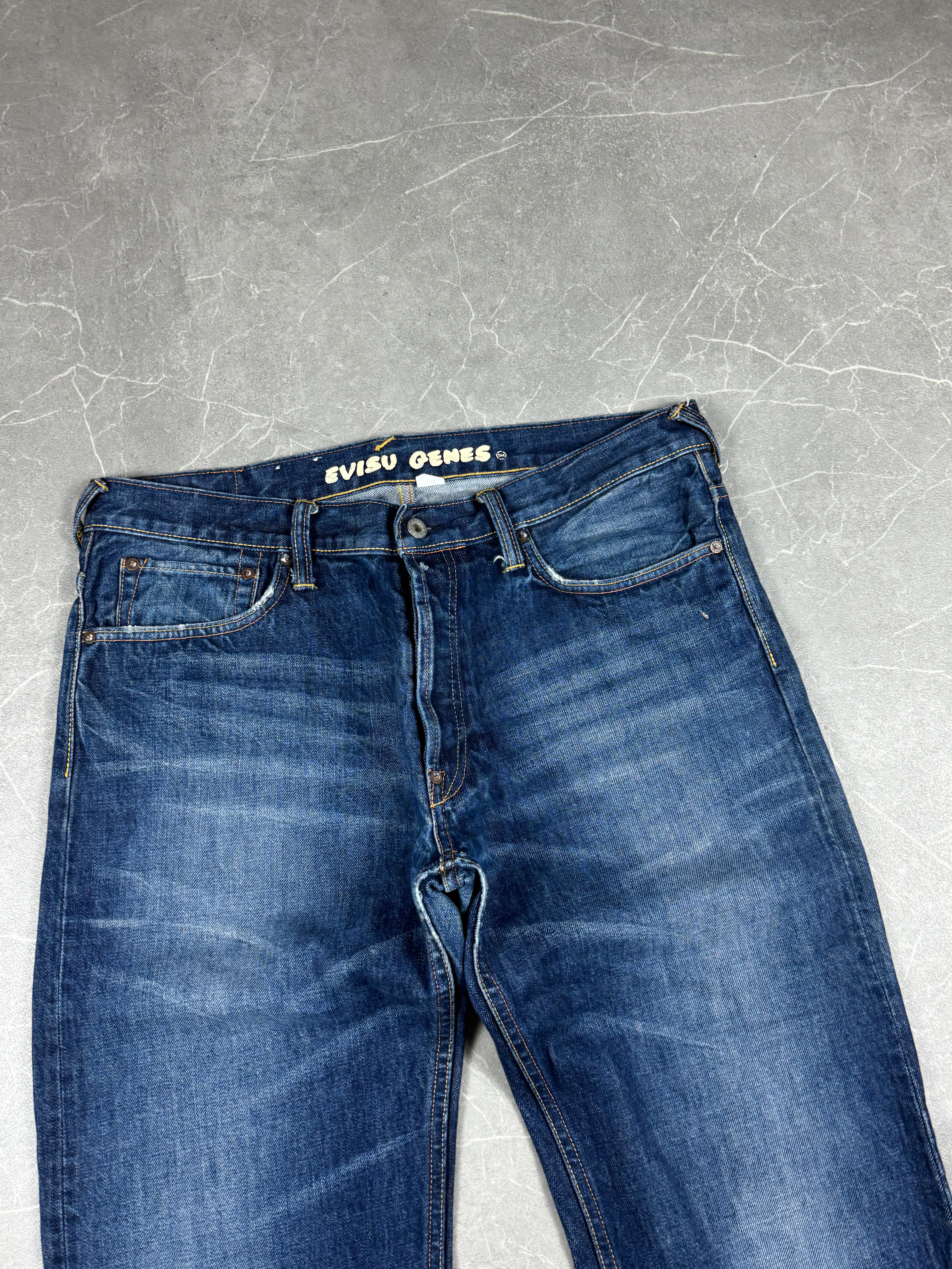 Evisu washed Jeans (L)