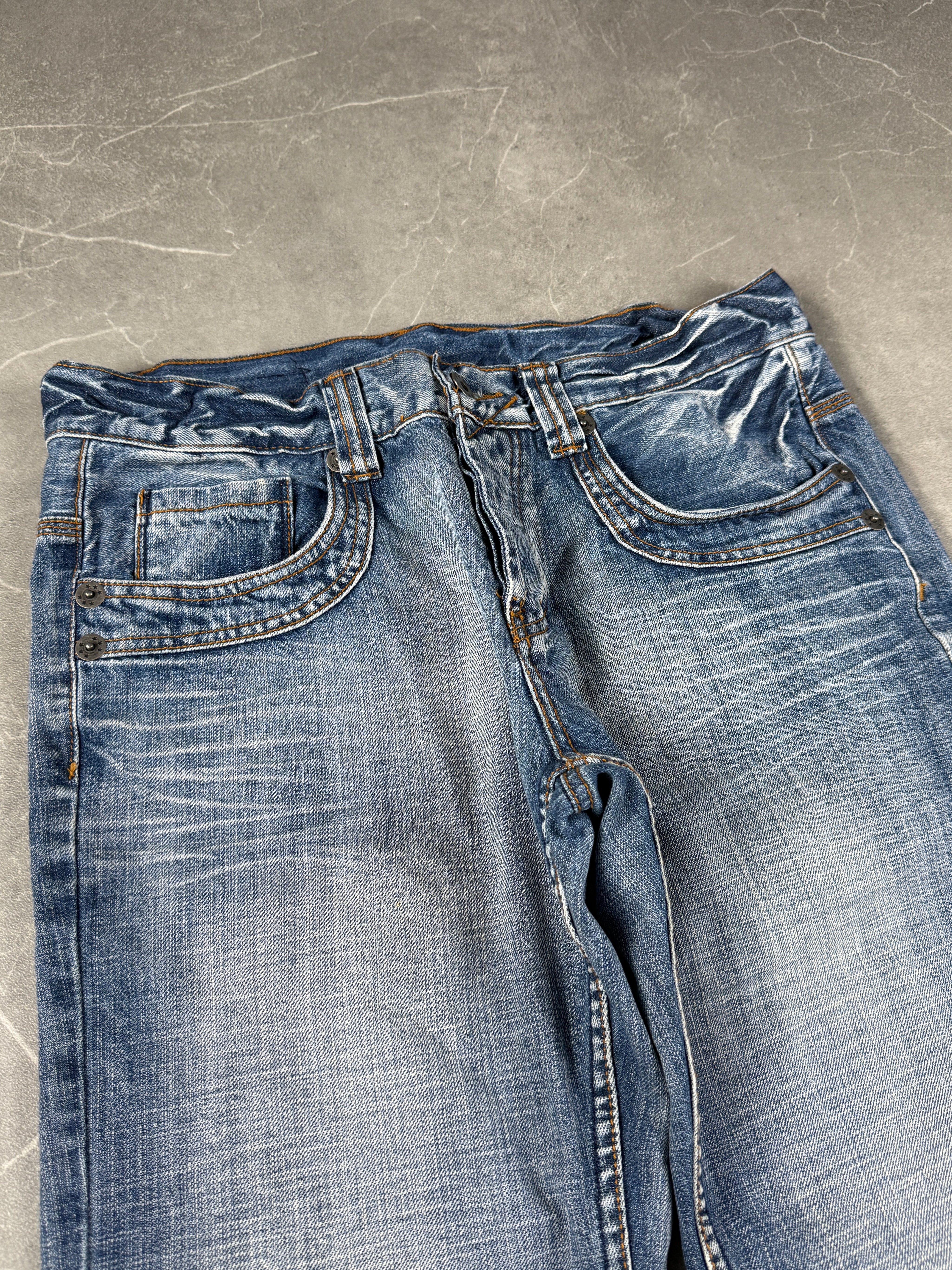 Vintage washed jeans (L)