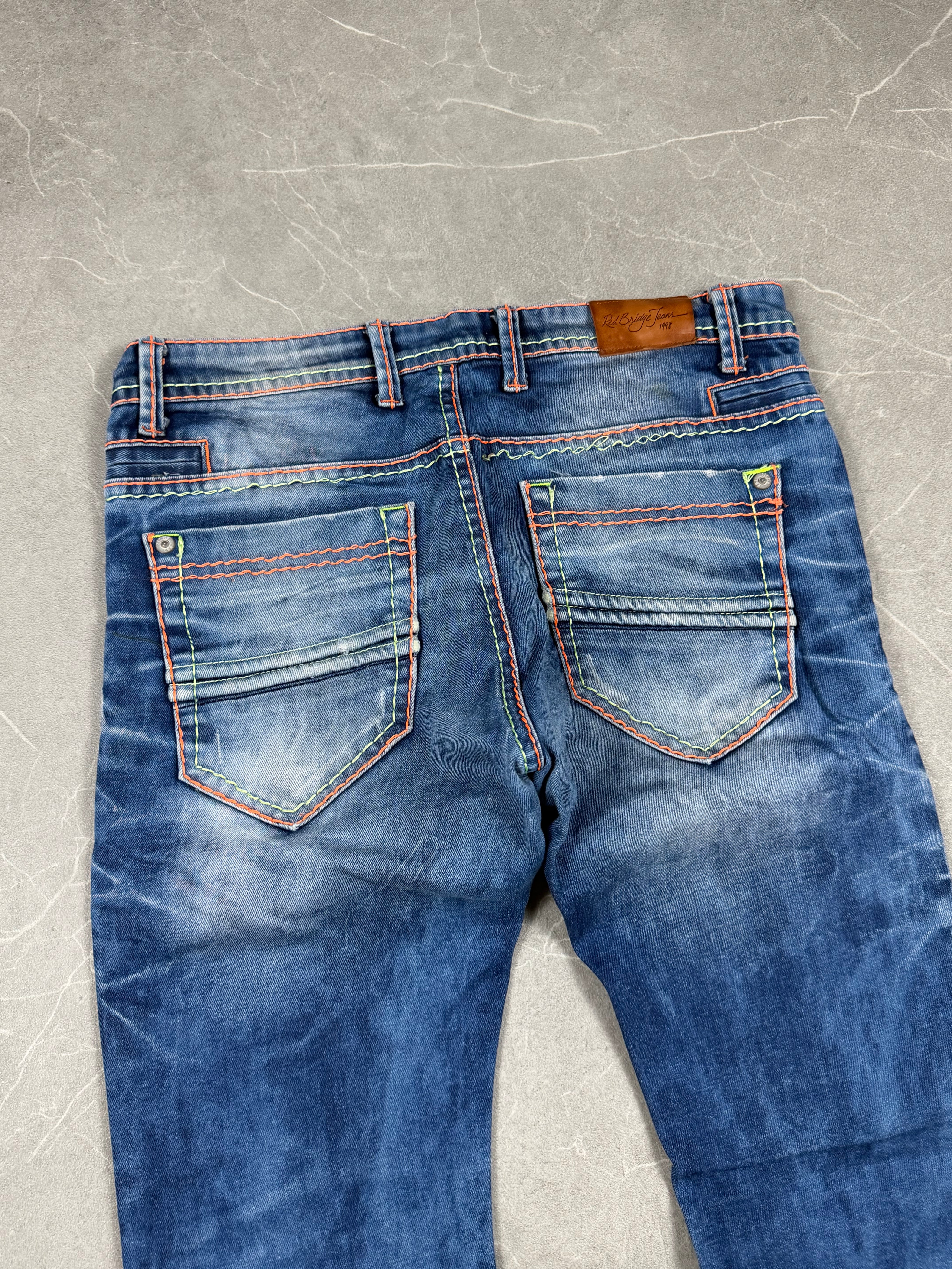 Vintage washed Slim Jeans (S-M)