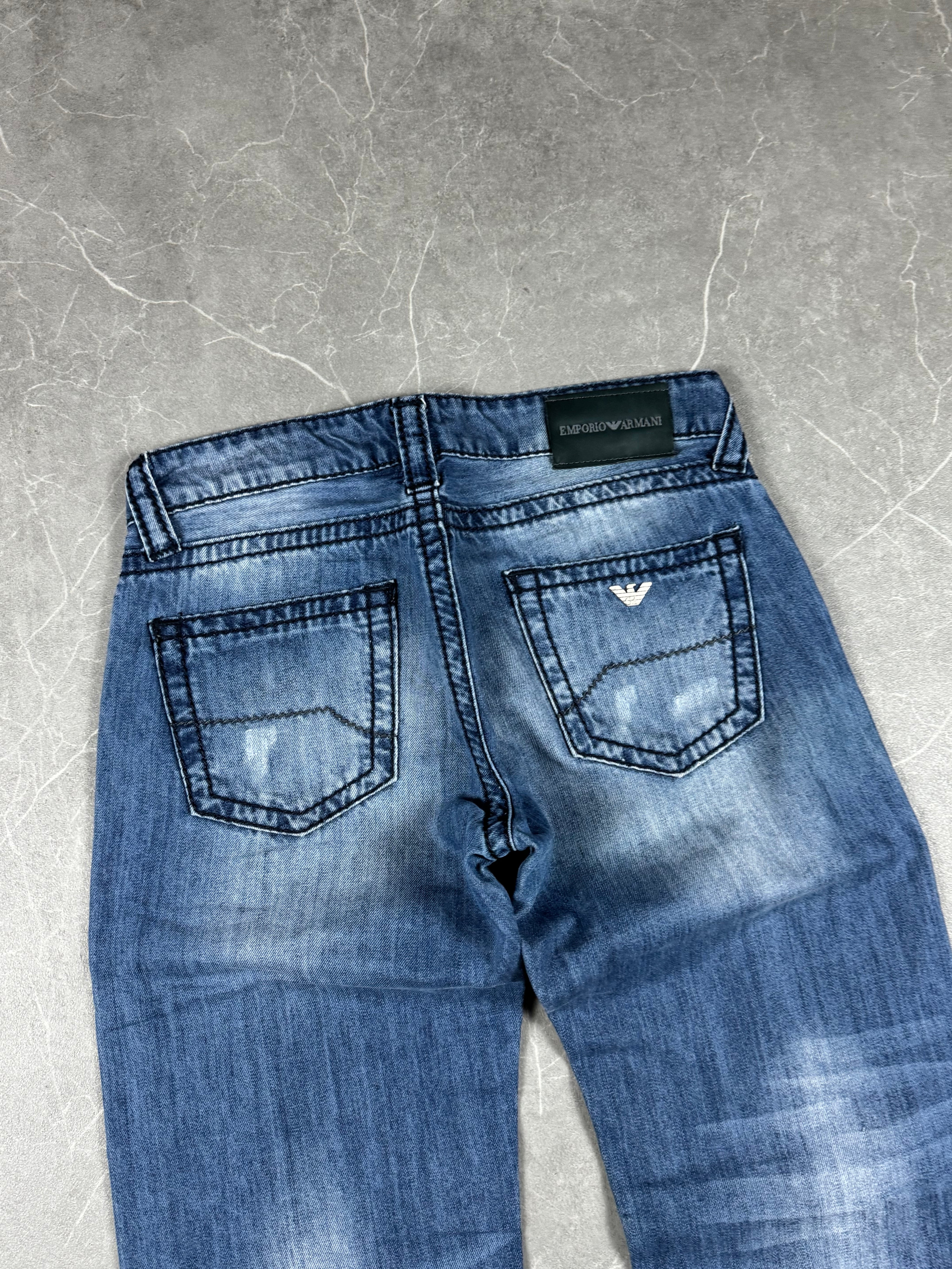 Armani washed/Bootcut Jeans (S)