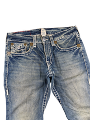 True Religion vintage washed Baggy/Bootcut Jeans (M-L)