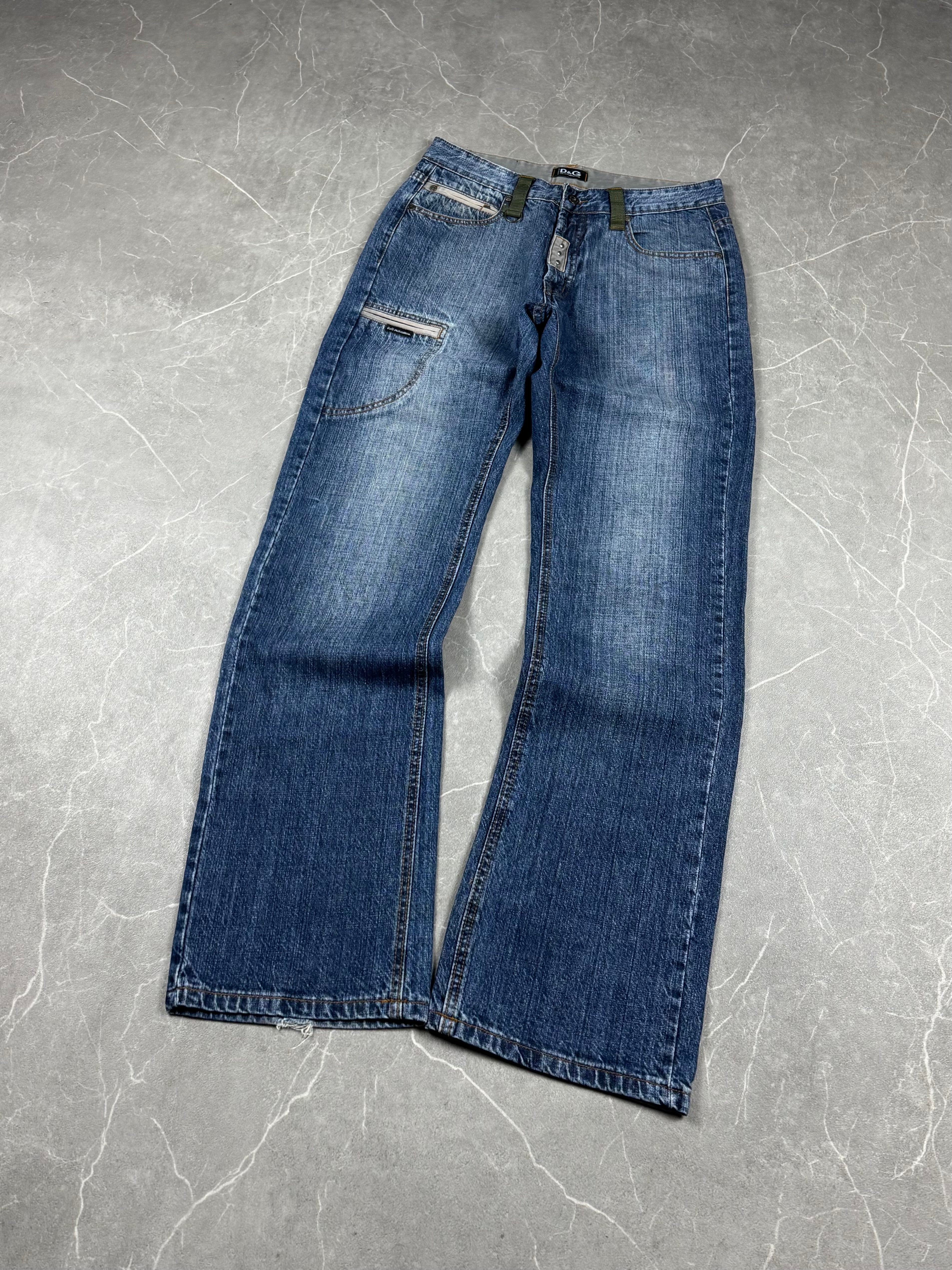 Dolce Gabbana Big Logo Jeans (S)