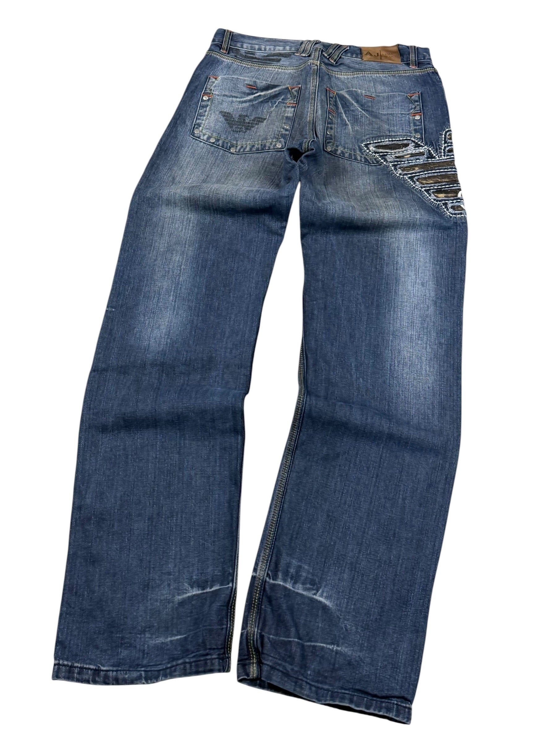 Armani Big Logo Jeans (M)