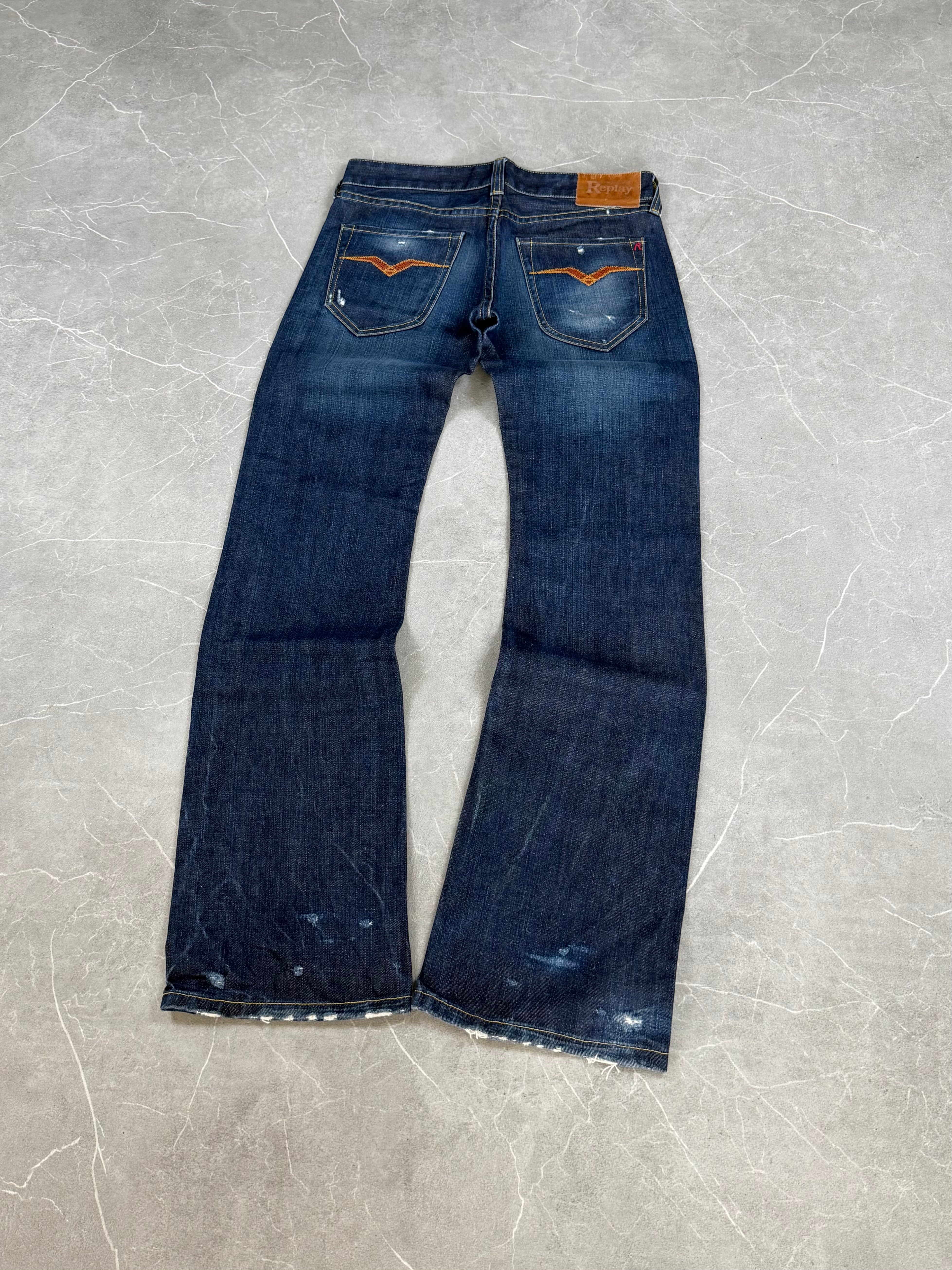 Vintage washed Bootcut Jeans (M)