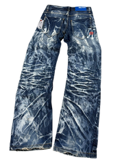 Ultra Washed Straight Jeans (XS)