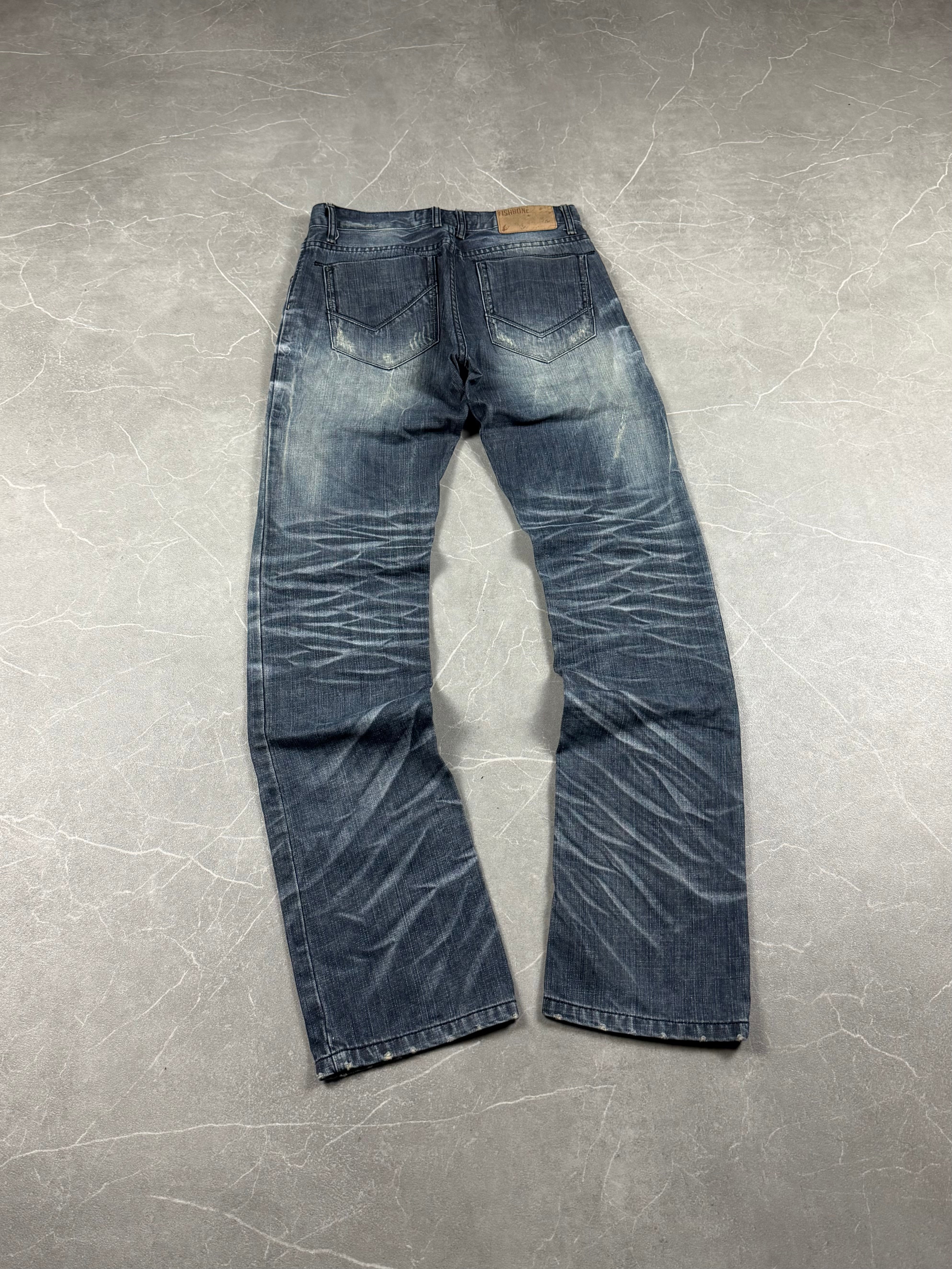 Vintage washed Slim Fit Jeans (S-M)