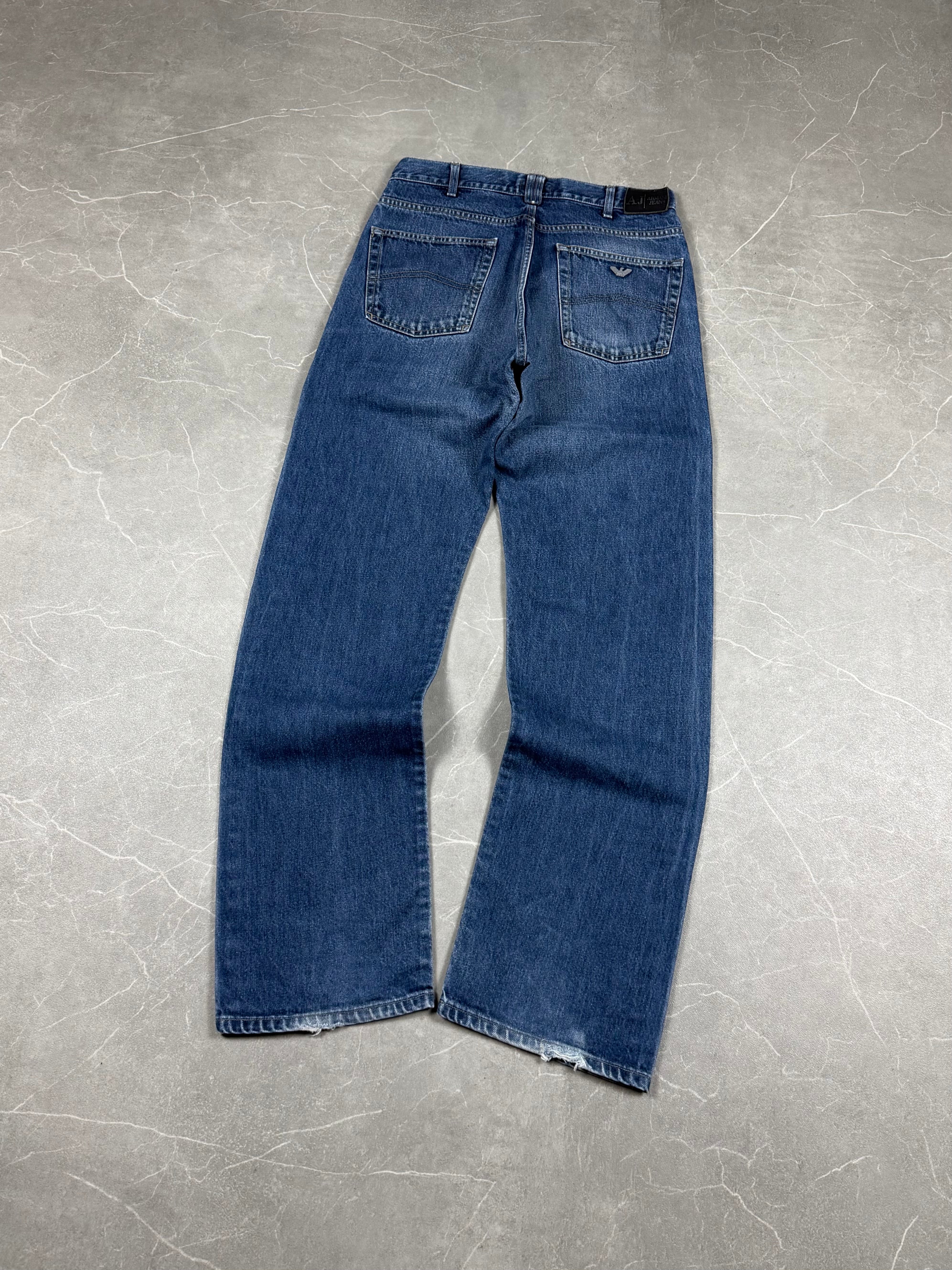 Armani Vintage Straight Jeans (M-L)