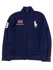 Ralph Lauren Big Pony Great Britian Zip Jacke (L)