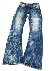Washed Flared/Bootcut Jeans (S)