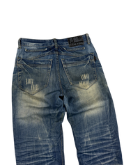 Crazy washed straight Jeans (S)