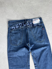 Replay Big Logo vintage Bootcut Jeans (S)