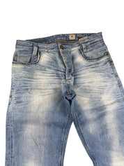 Crazy washed Straight Jeans (M)