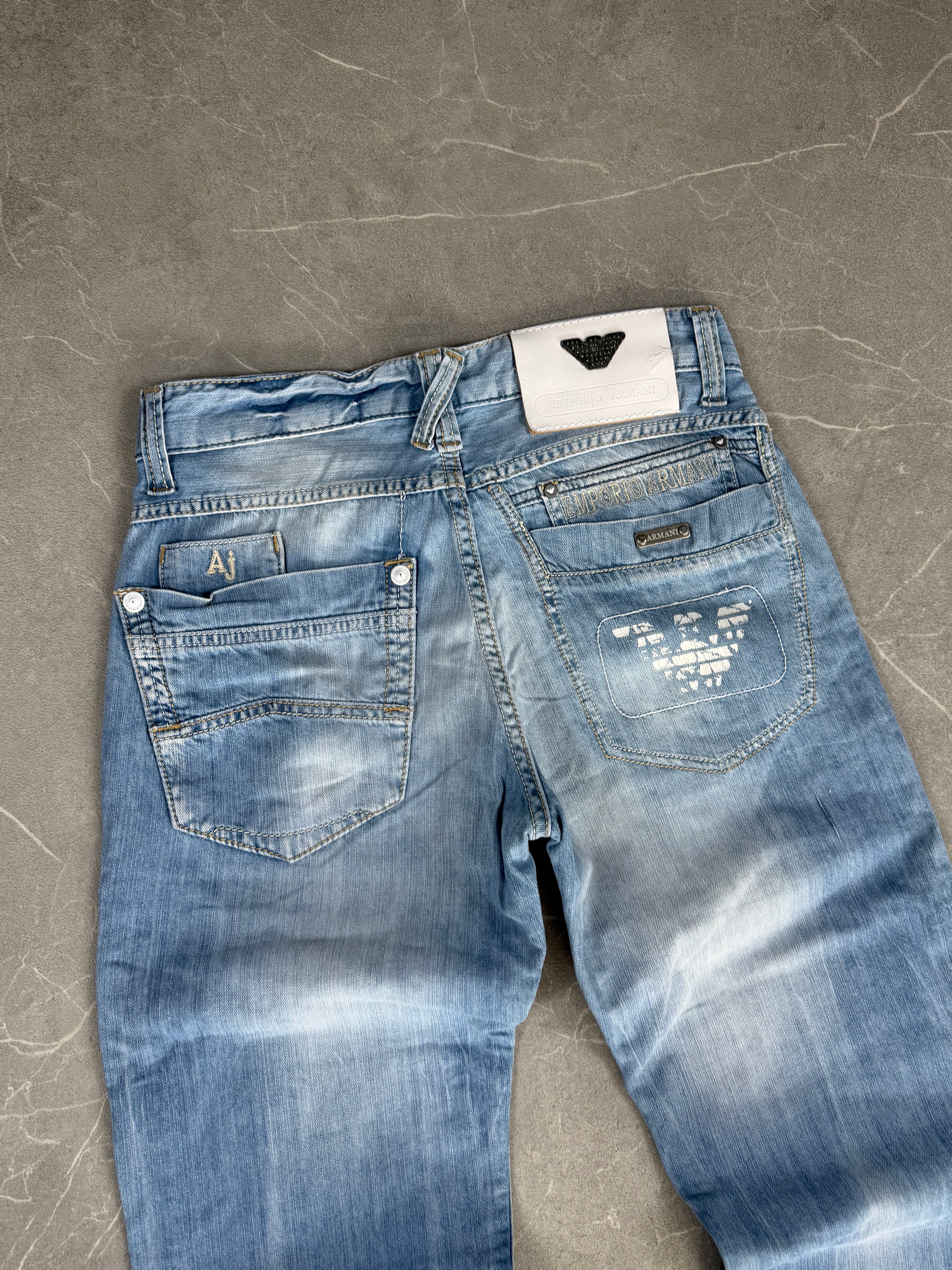 Armani vintage Slim/Straight Jeans (S-M)