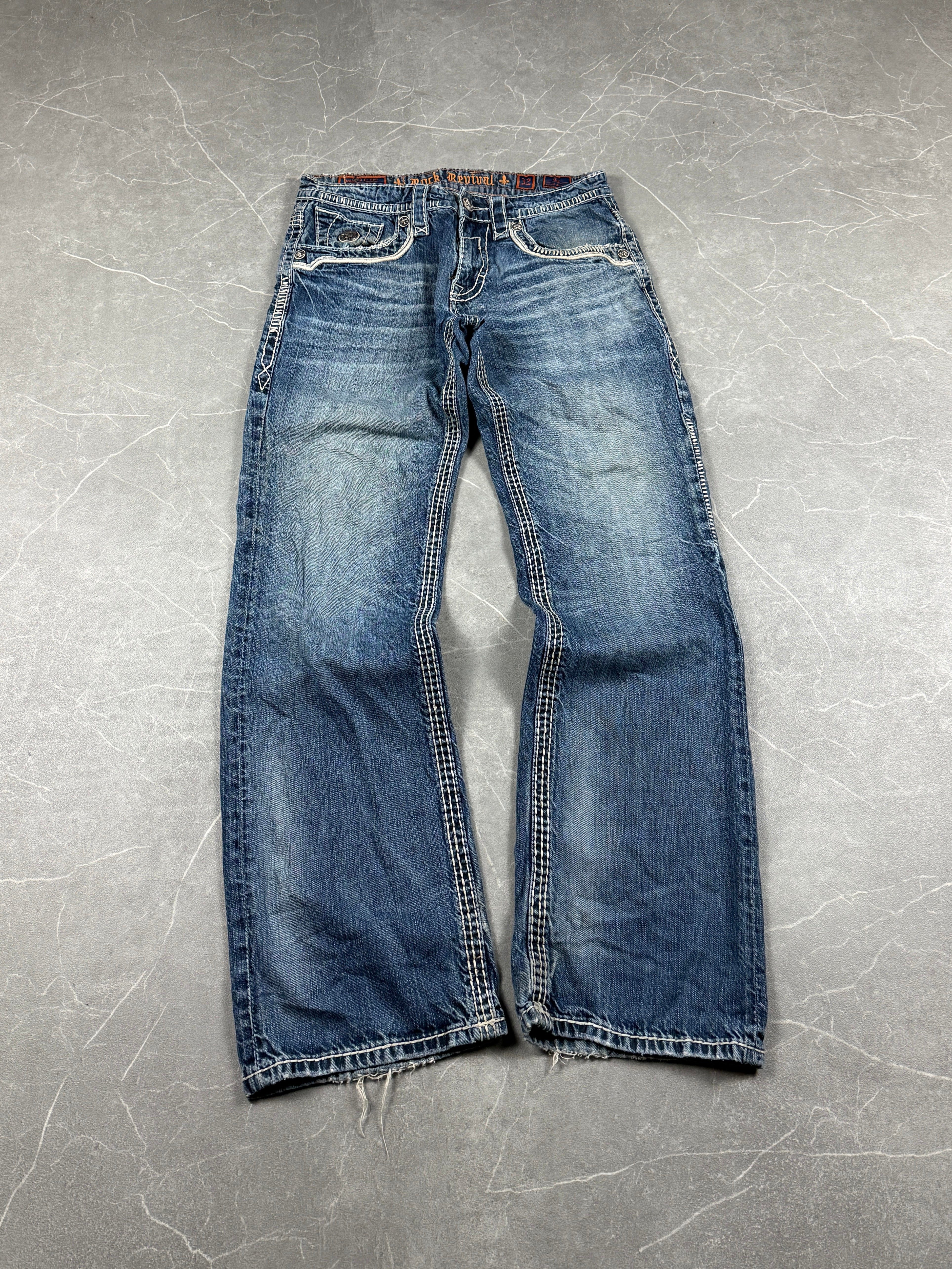 Rock Revival washed Jeans (S)