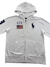Ralph Lauren USA Zip Hoodie (XS)