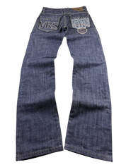Versace vintate Big Logo Straight Jeans (S)