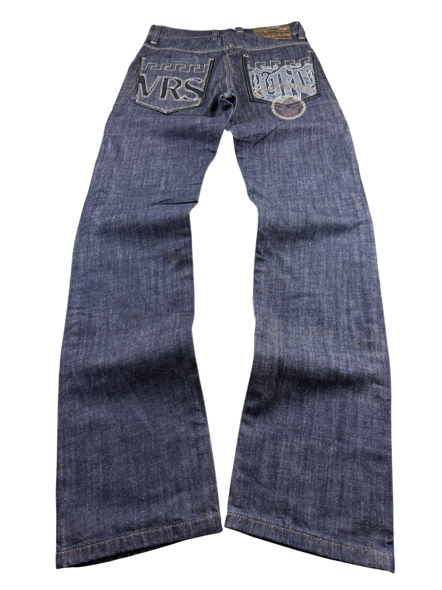 Versace vintate Big Logo Straight Jeans (S)