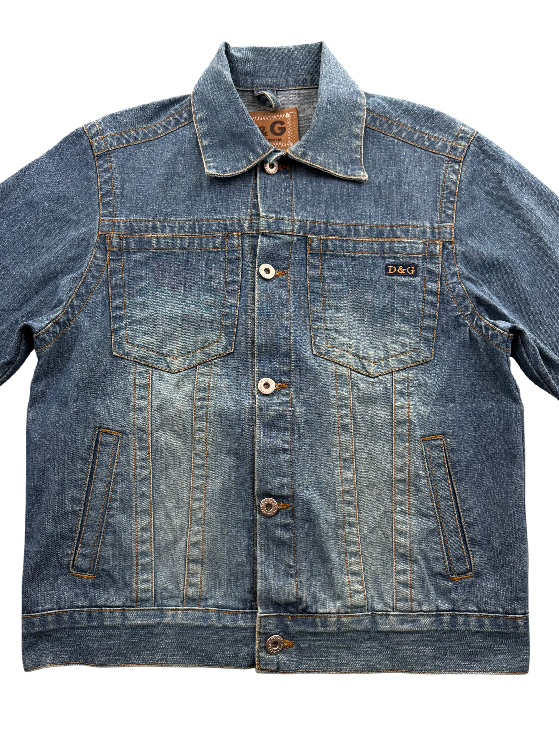 Dolce Gabbana Biglogo Jeansjacke (XS?