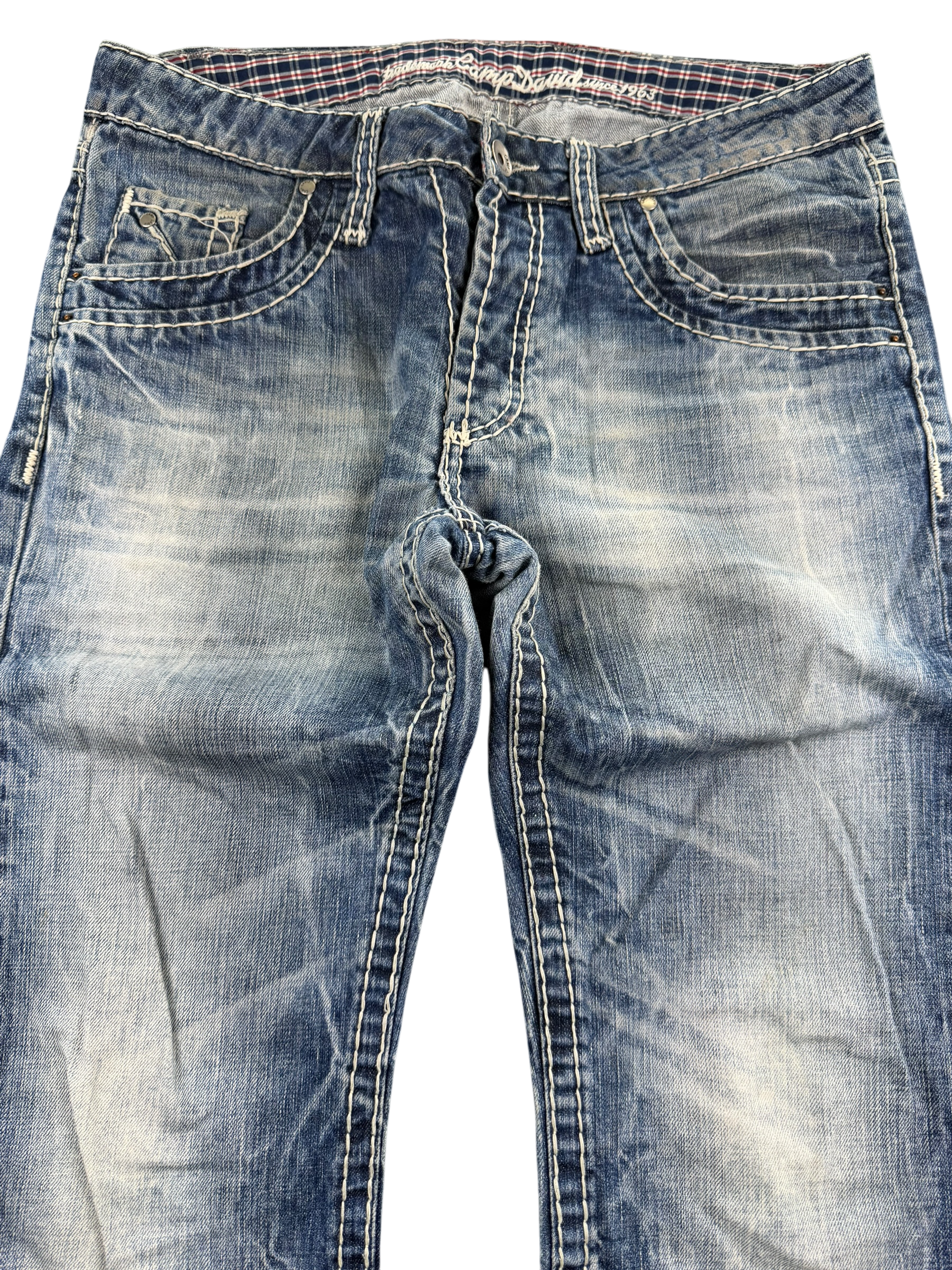 Camp David Ultra washed Bootcut Jeans (S)