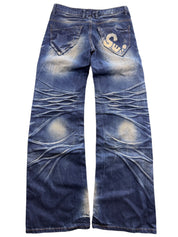 Ultra washed Bootcut Jeans (XS)