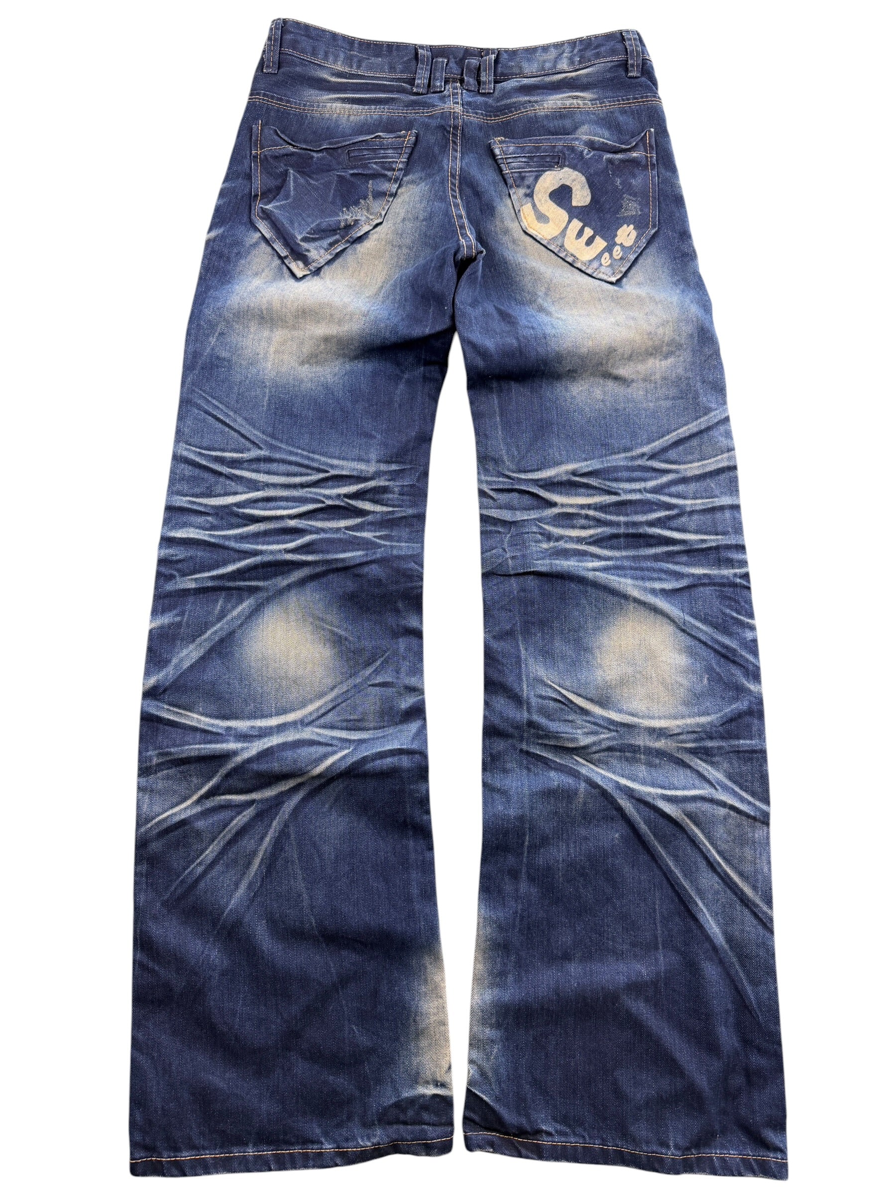 Ultra washed Bootcut Jeans (XS)