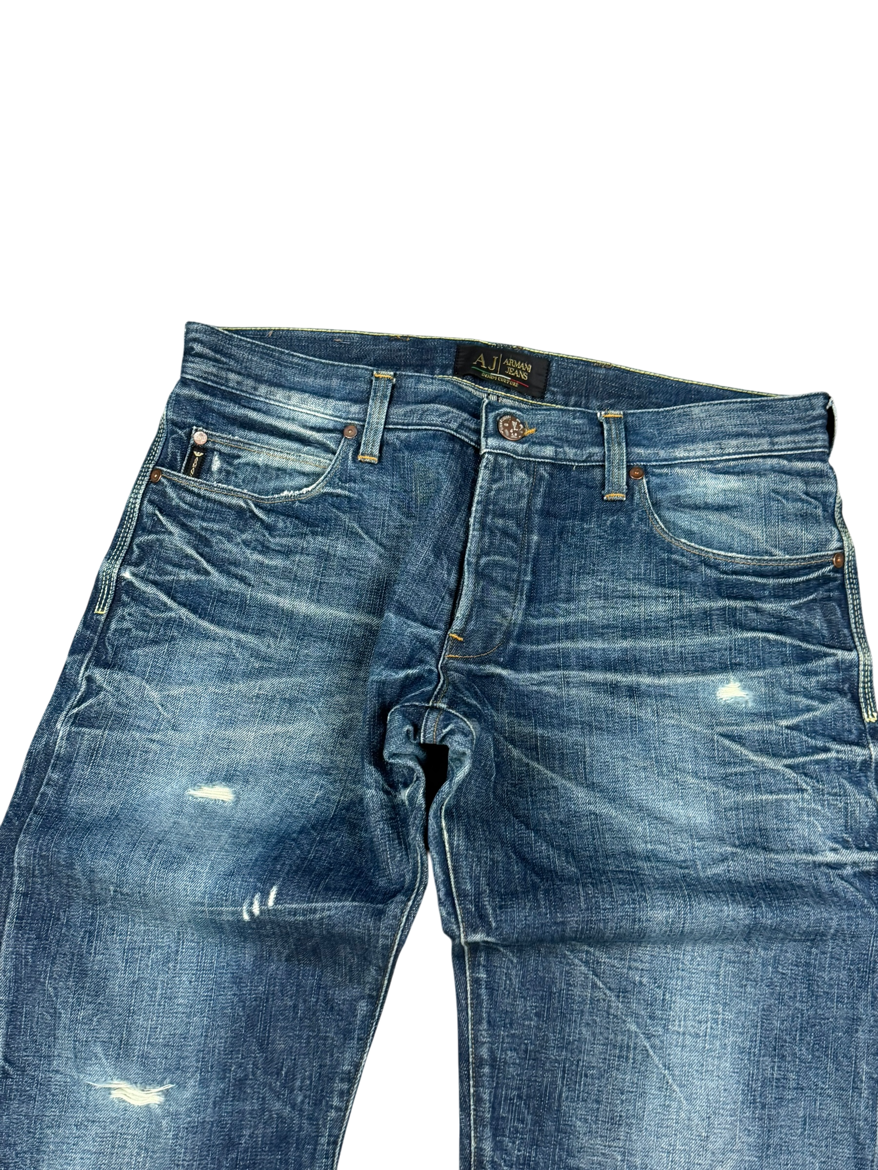 Armani Ultra washed Bootcut Jeans (M-L)