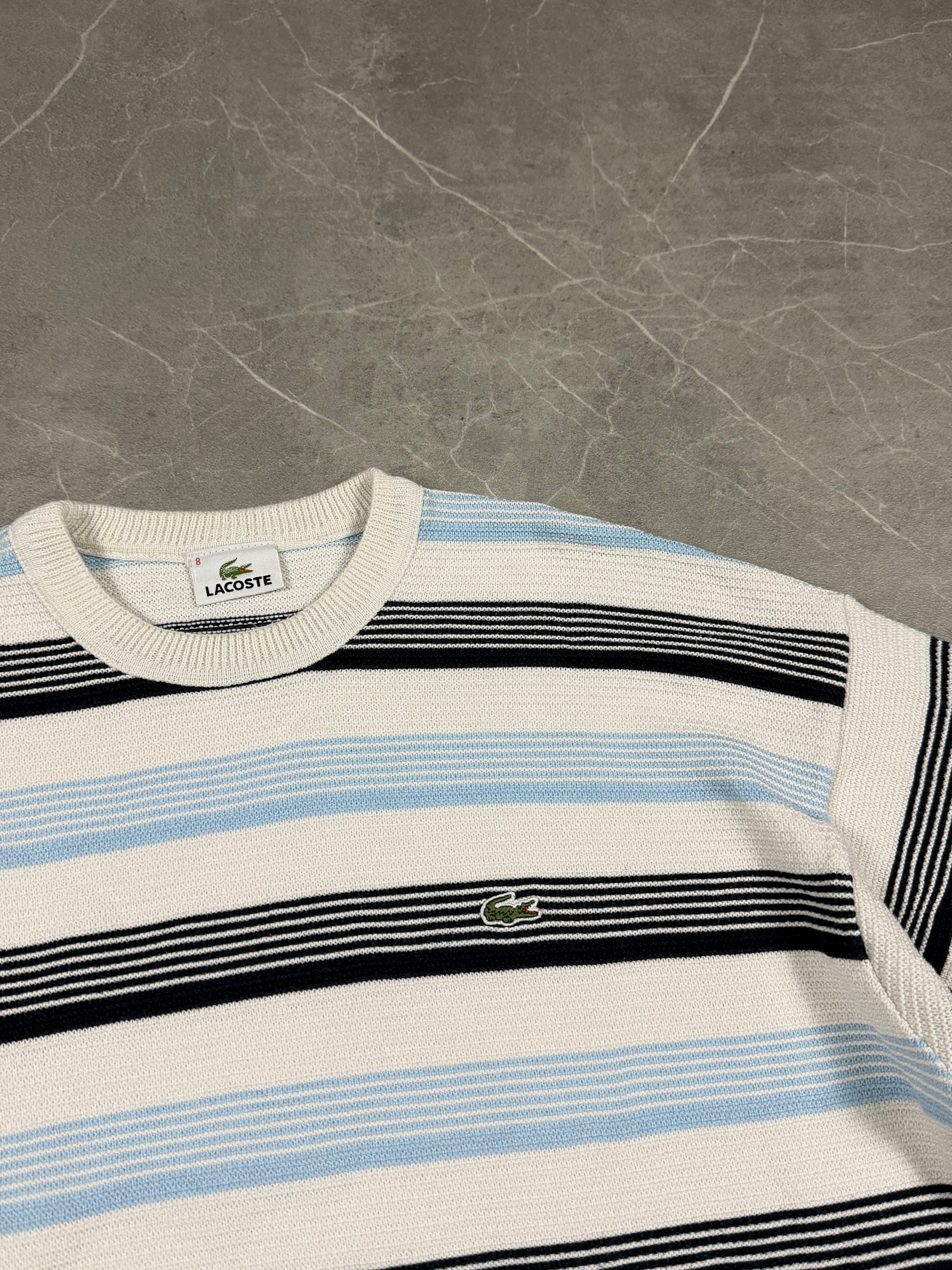 Rare Lacoste Striped Sweater (L)