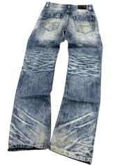 Ultra Washed Straight-Fit Jeans (S-M)