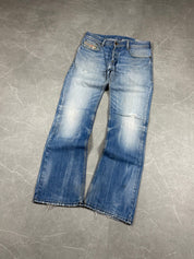 Diesel washed bootcut jeans (S)