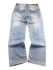 Armani Big Logo Baggy Jeans (XS)