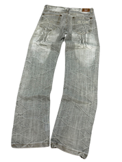 Ultra washed Straight Jeans (S)