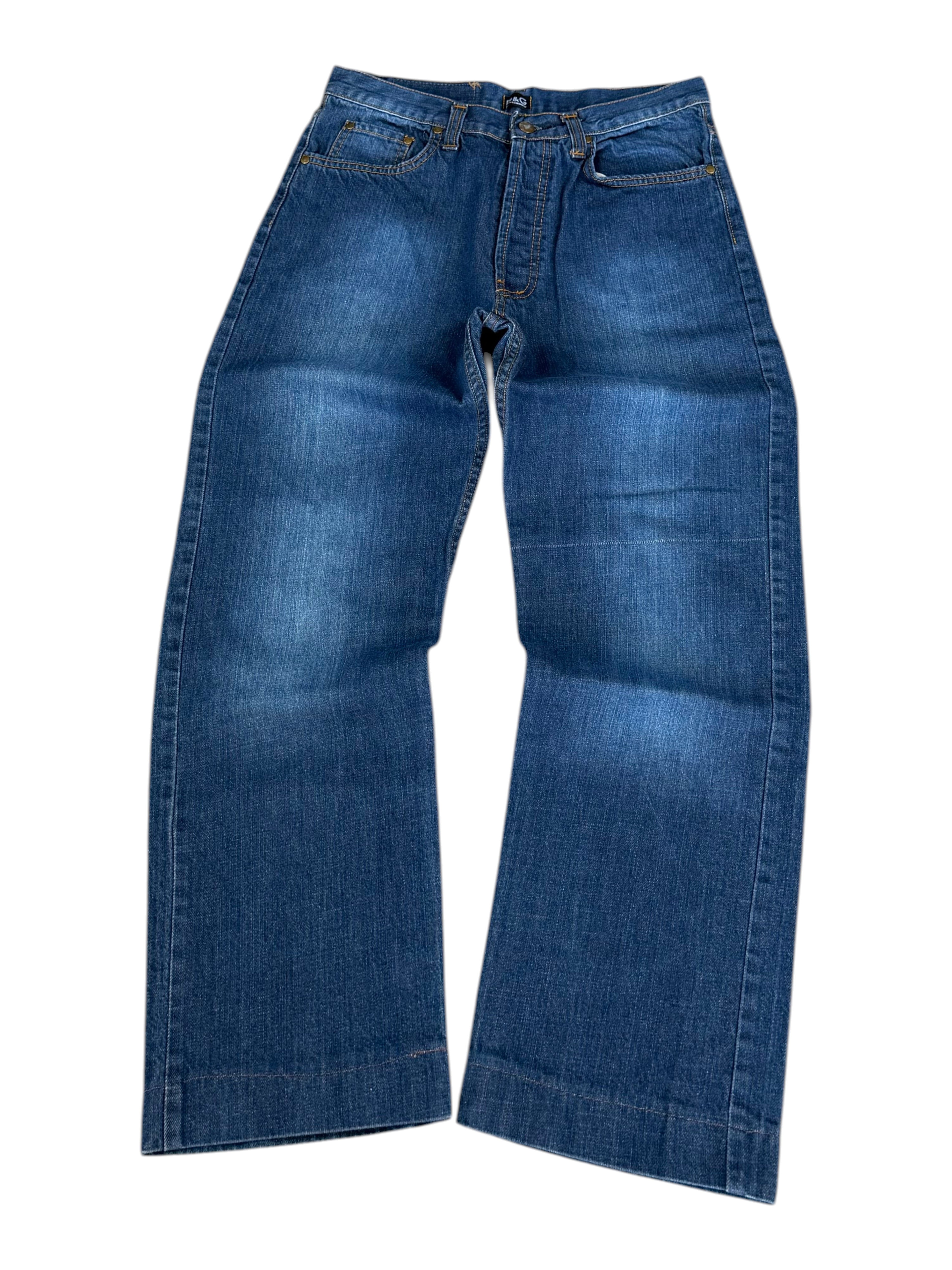 Dolce Gabbana Big Logo Jeans (XS)