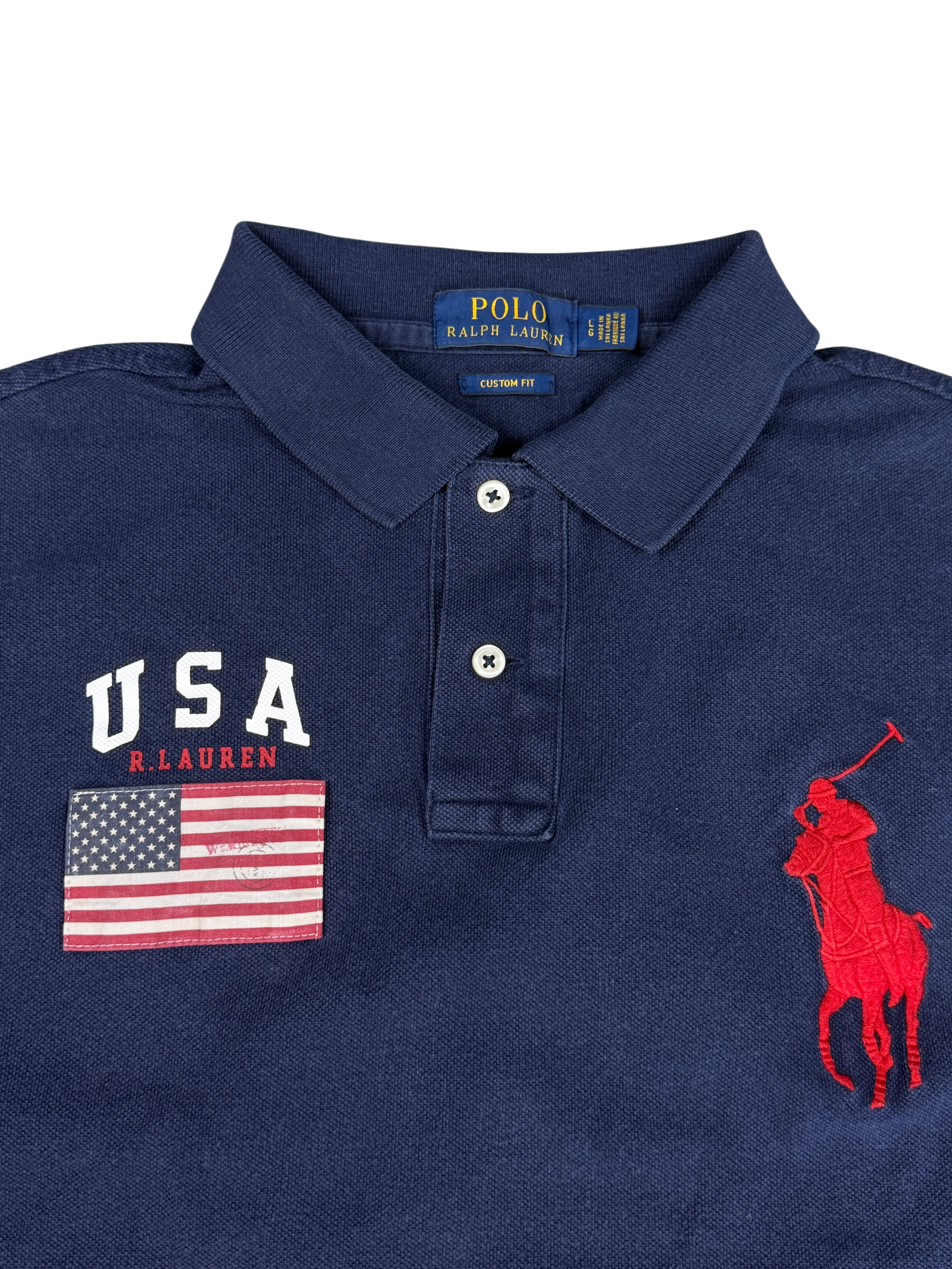 Ralph Lauren Big Pony USA slimfit Poloshirt (L)