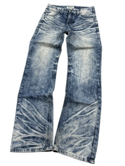 Ultra Washed Straight-Fit Jeans (S-M)