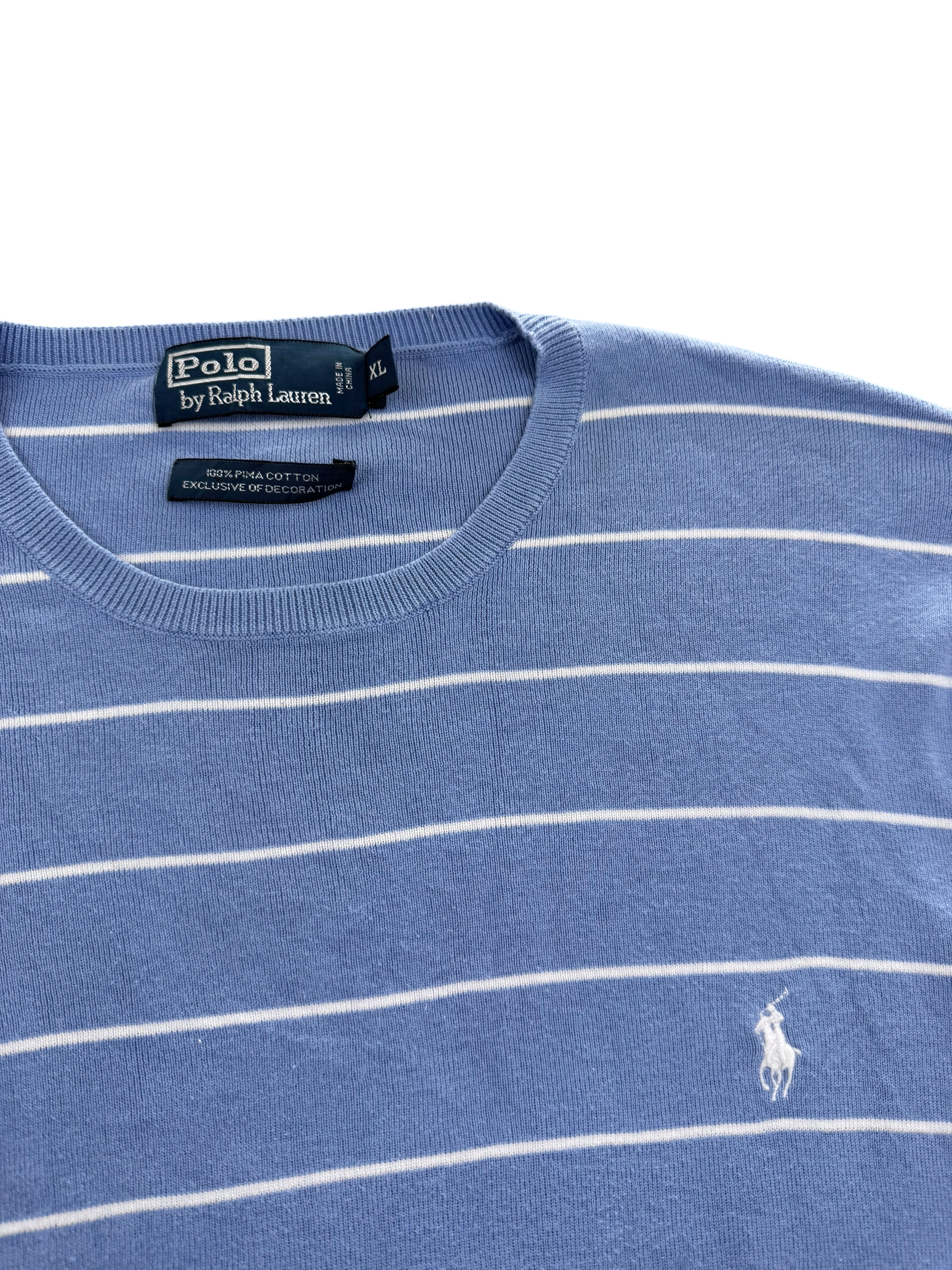 Ralph Lauren Striped Sweater (L)