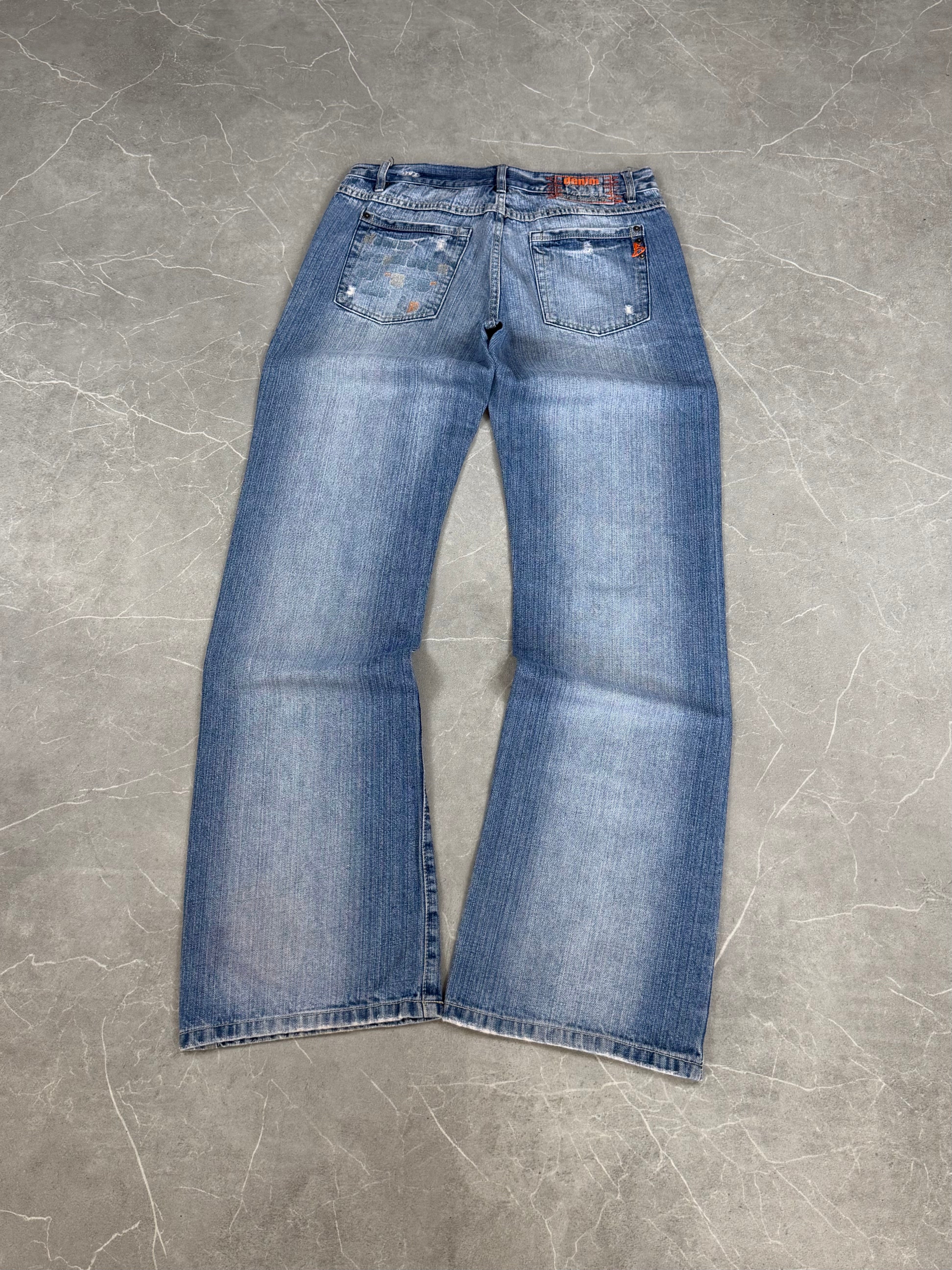 Vintage washed Baggy Jeans (M-L)