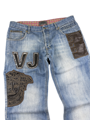 Versace vintage Big Logo Bootcut Jeans (L)