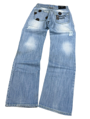 Armani Big Logo Bootcut Jeans (S)