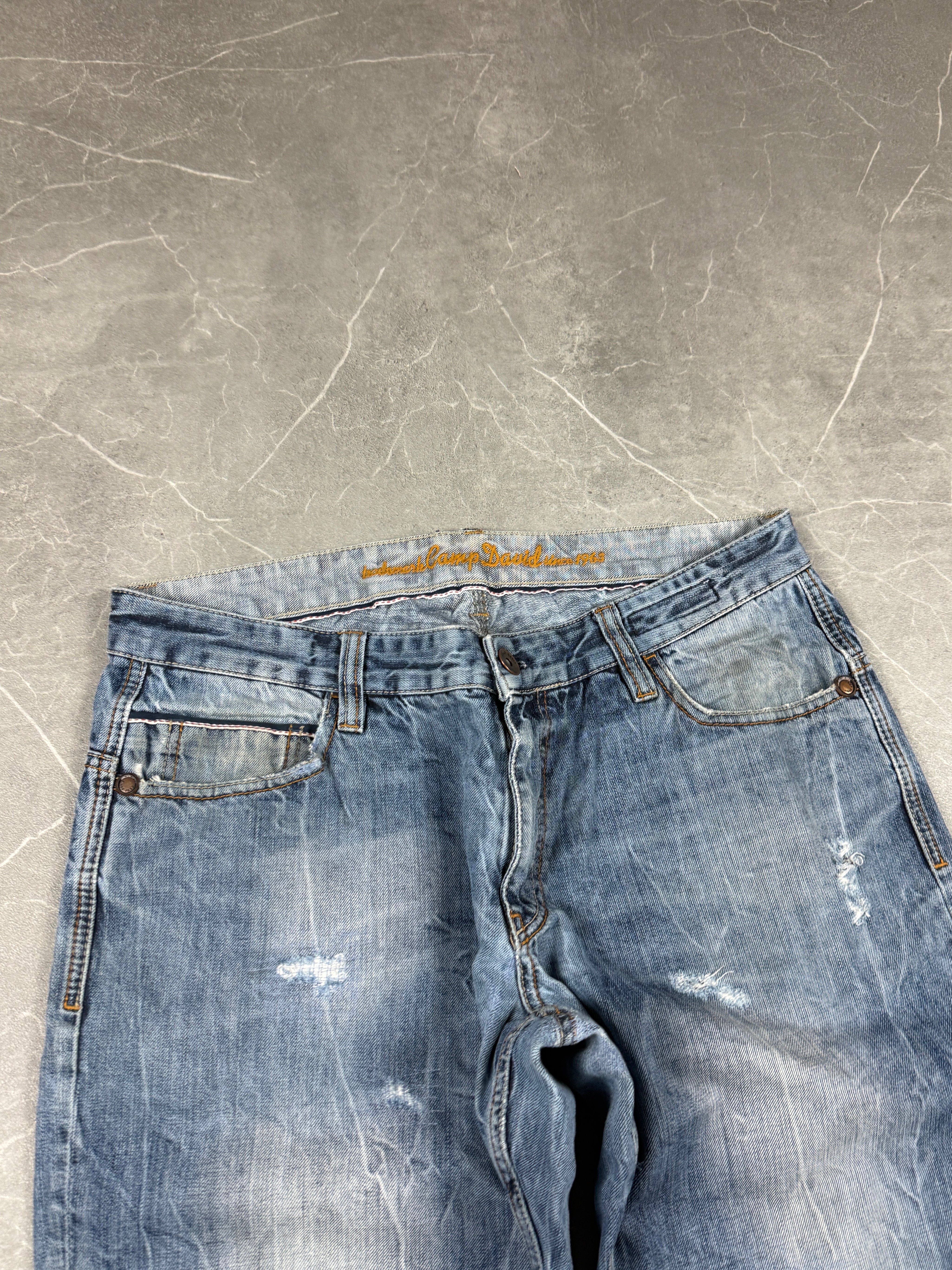 Vintage washed jeans (M)