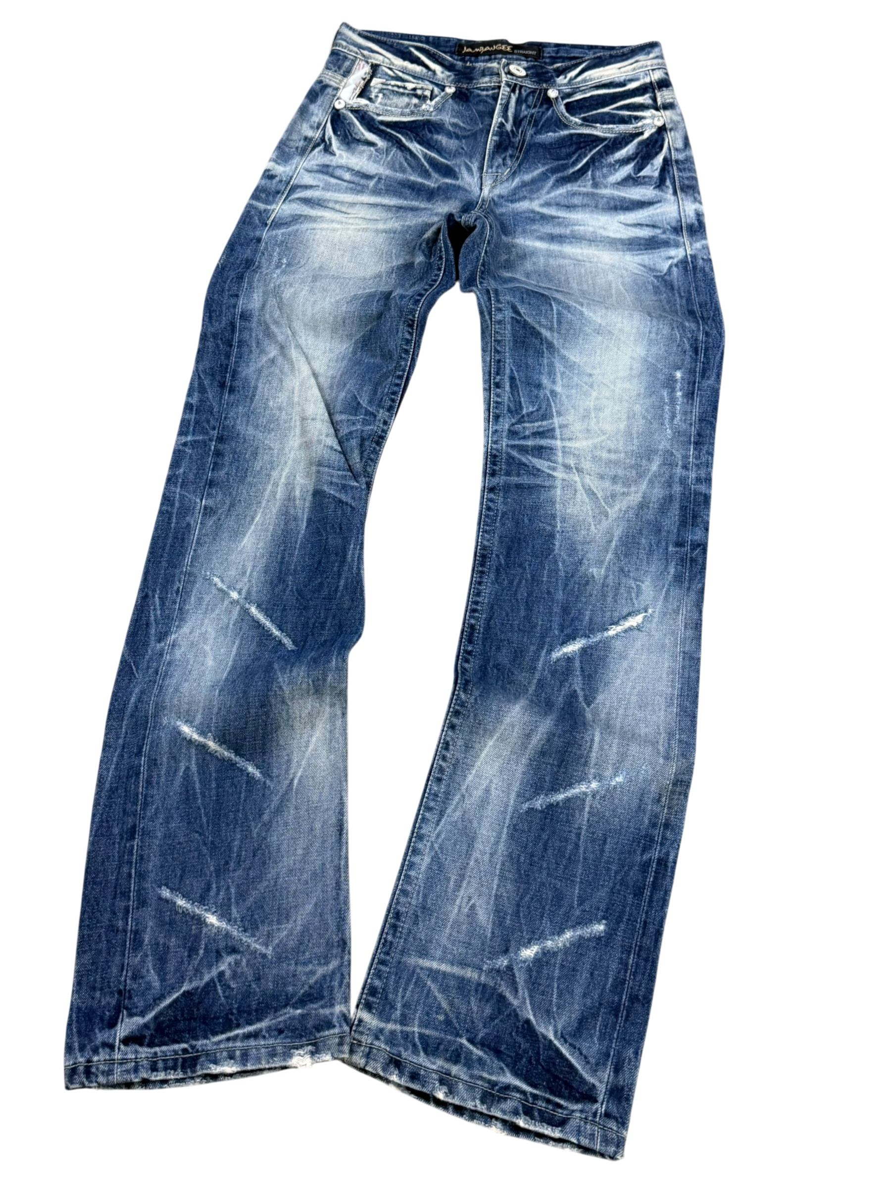 Ultra Washed Straight Jeans (S-M)