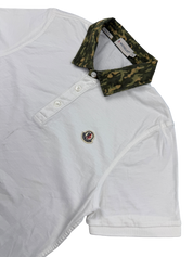 Moncler Camo Collar Slimfit Poloshirt *RARE (XS)