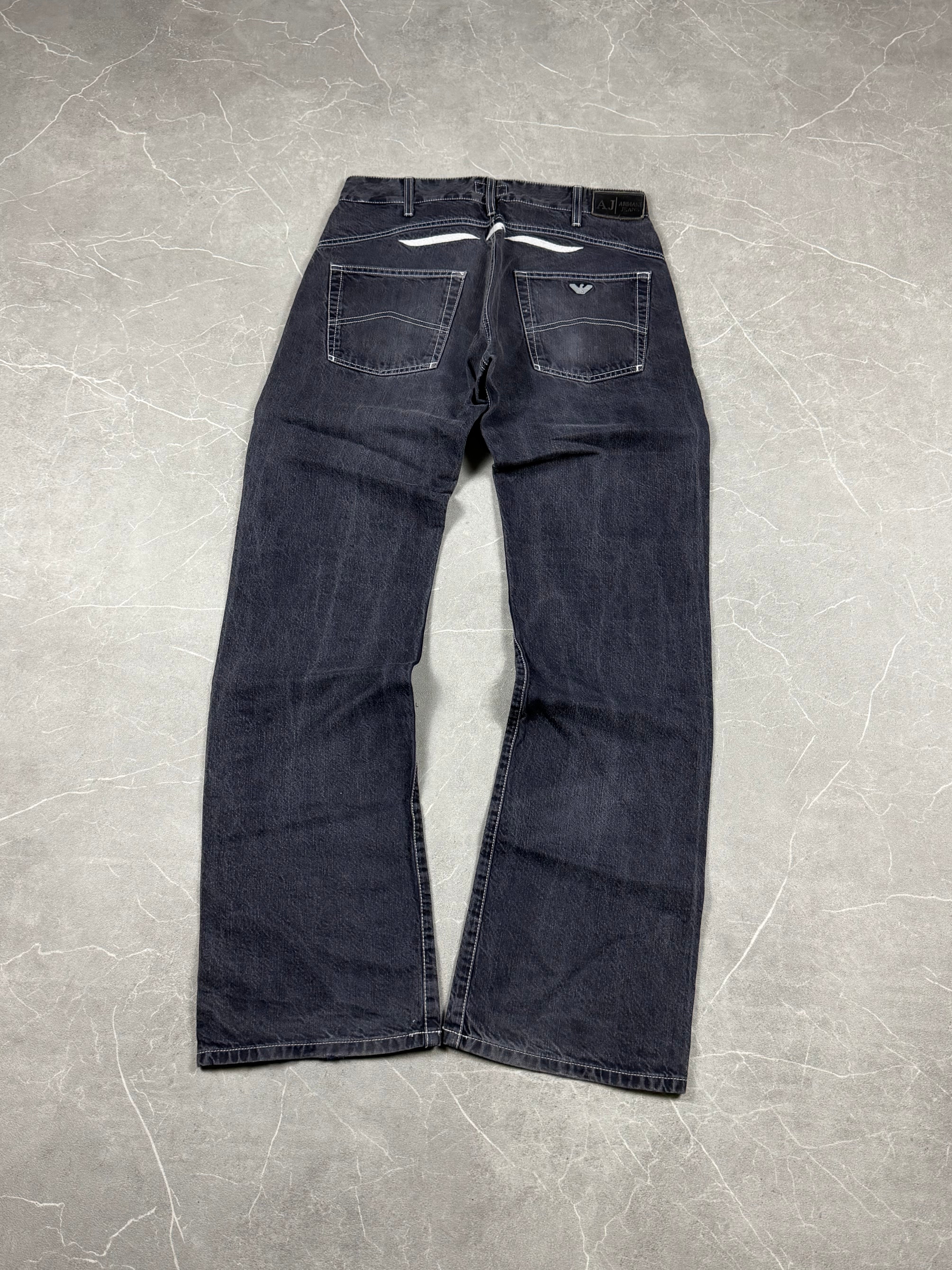 Armani washed Bootcut Jeans (S-M)