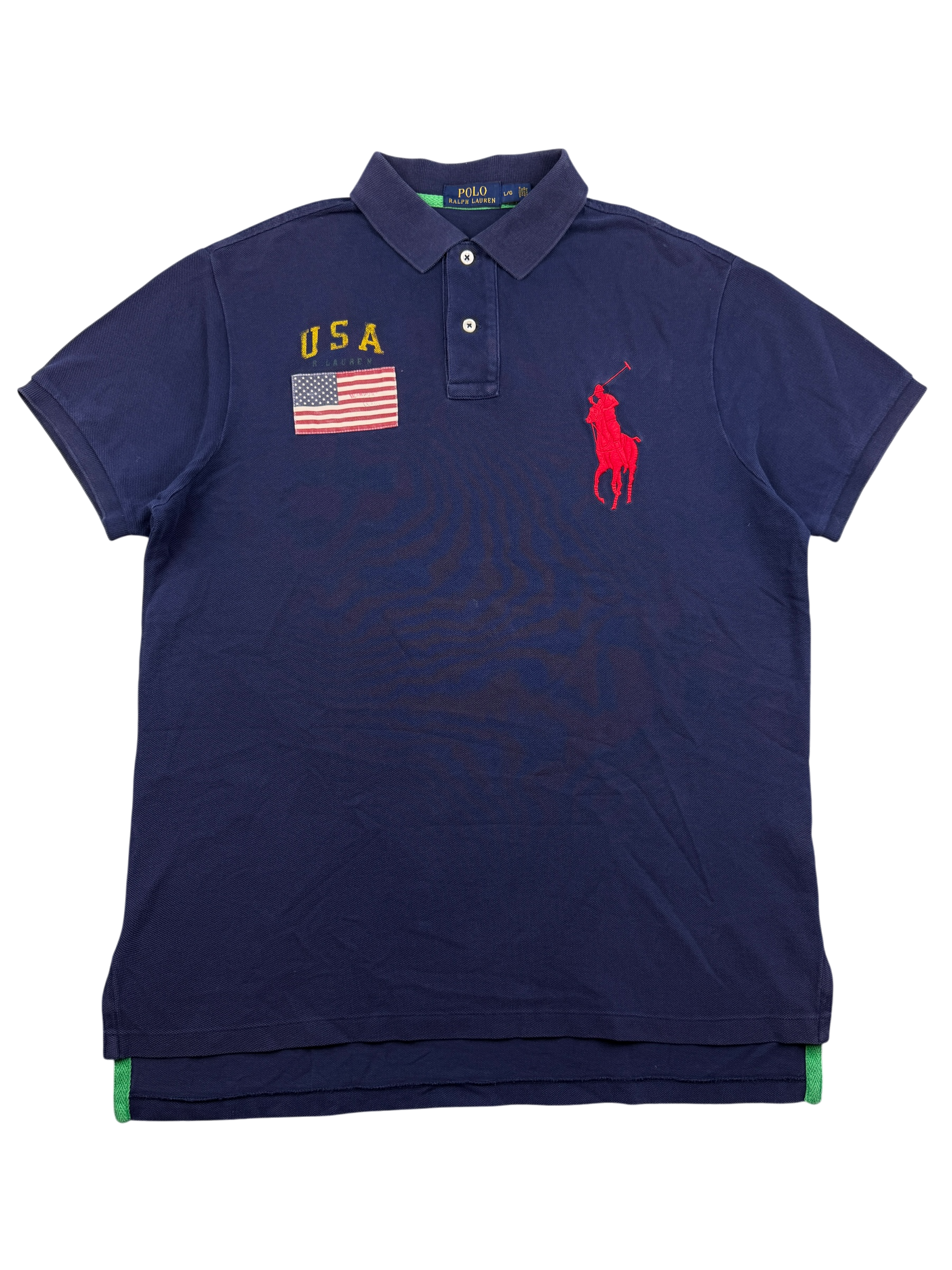 Ralph Lauren Big Pony USA Poloshirt (L)