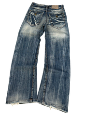 Crazy Washed Bootcut Jeans (S)