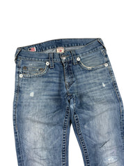 True Religion Bobby Big T Straight Jeans (S-M)