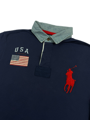 Ralph Lauren Big Pony USA Slimfit Poloshirt (L)