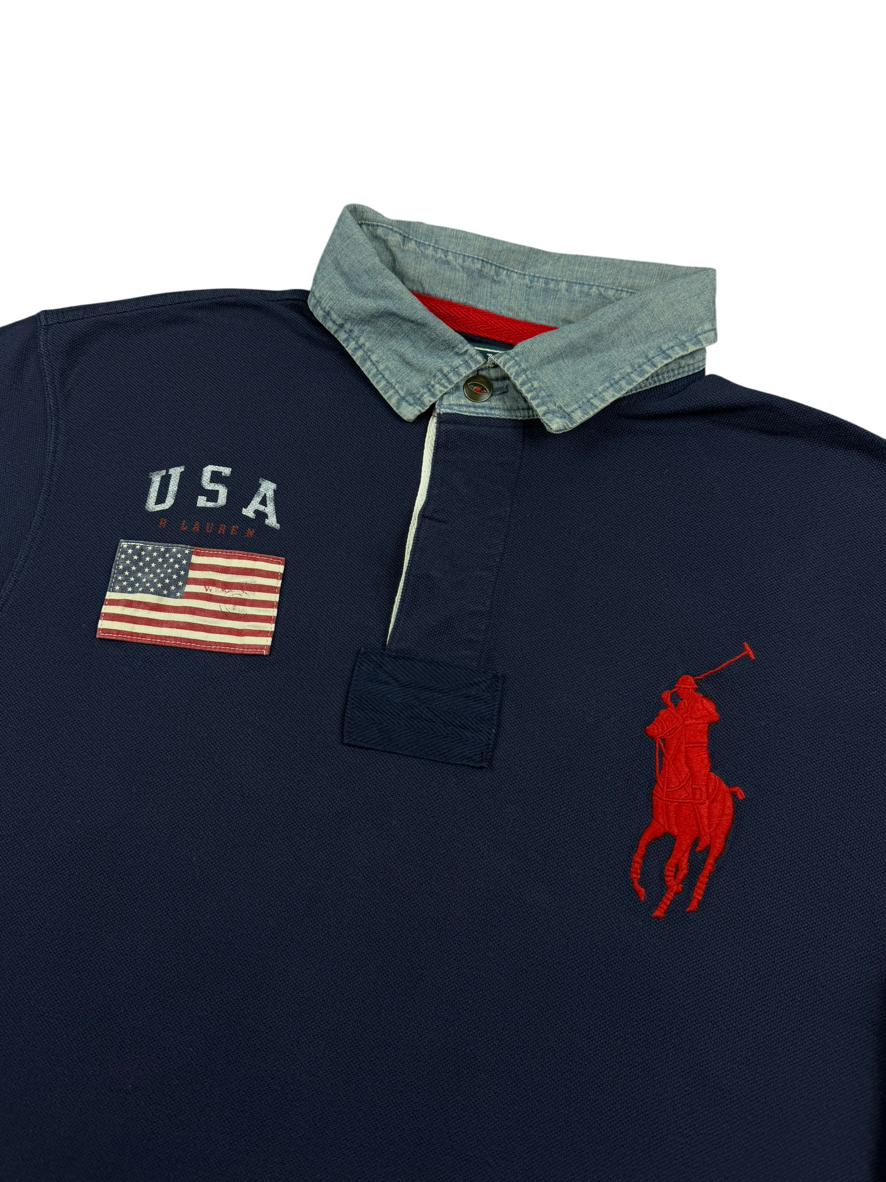 Ralph Lauren Big Pony USA Slimfit Poloshirt (L)